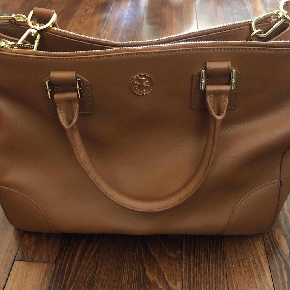 Tory Burch Large Robinson Double Zip Tote
